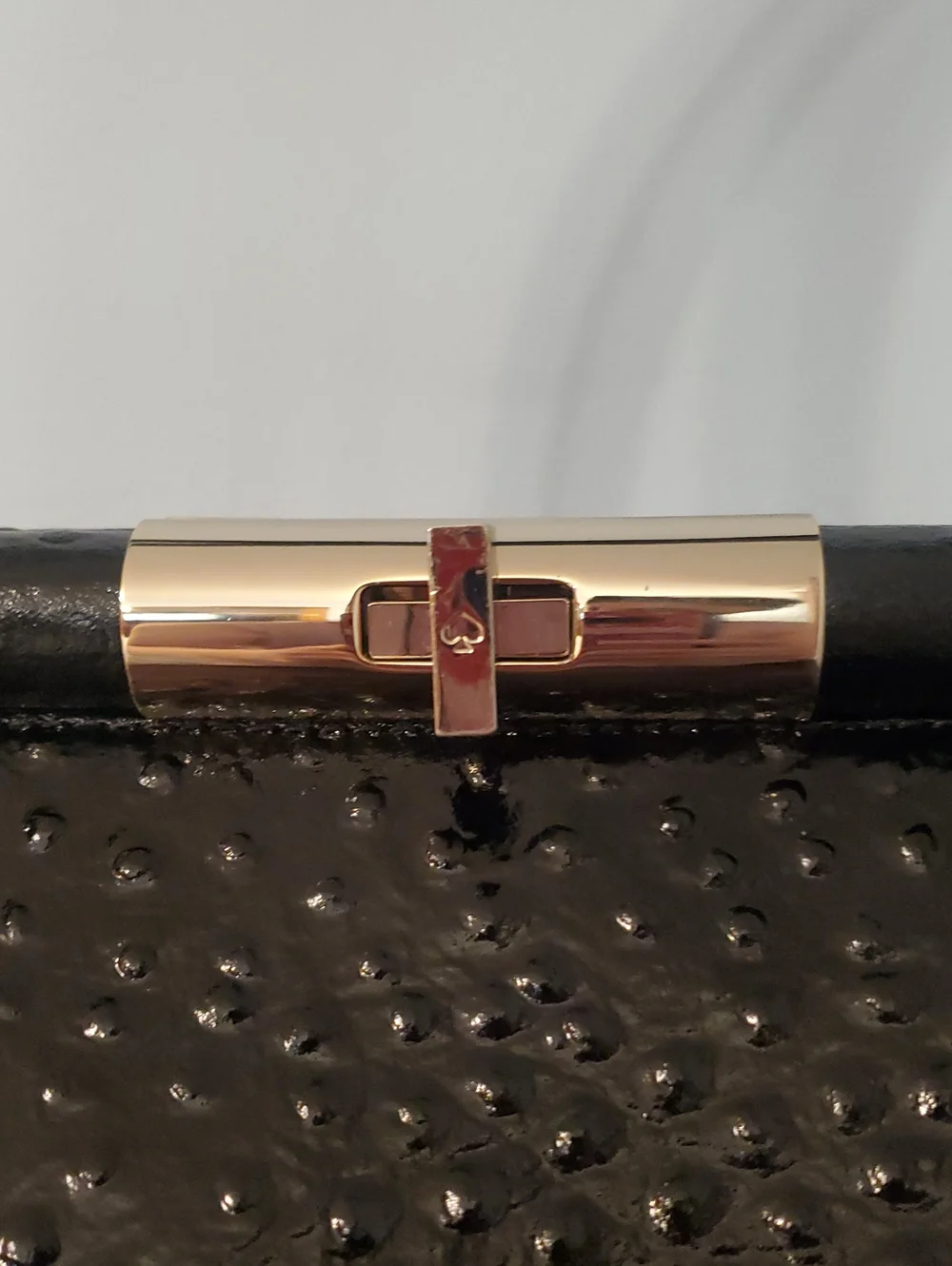 kate spade shiny black
